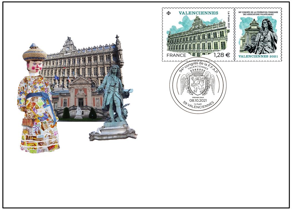 Carte souvenir Valenciennes 2021