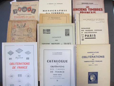Ouvrages philatéliques spécialisés