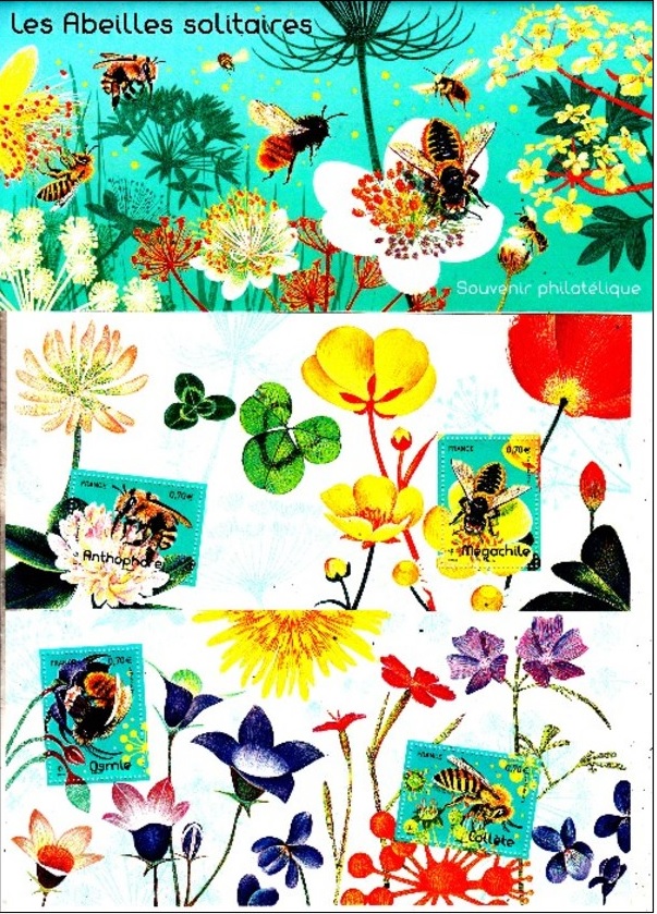 Emission Bloc ’Les abeilles solitaires’