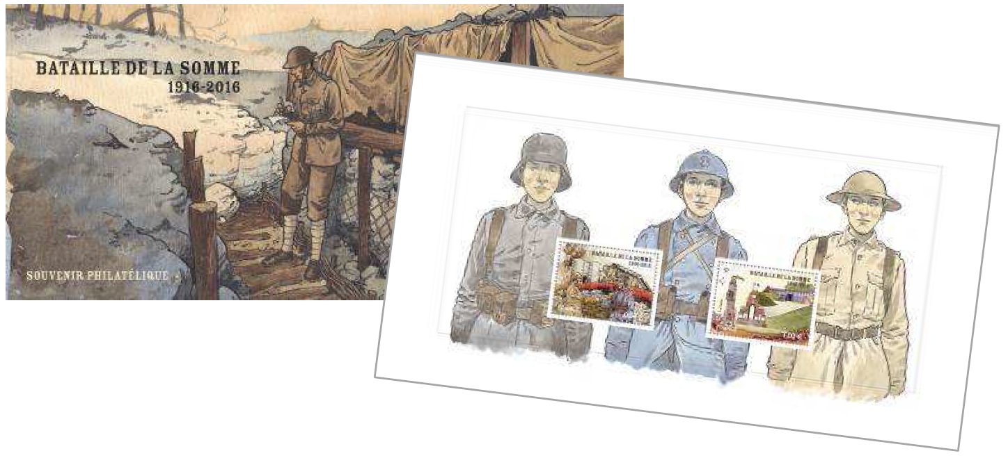 Emission Centenaire de la bataille de la Somme (1916-2016)