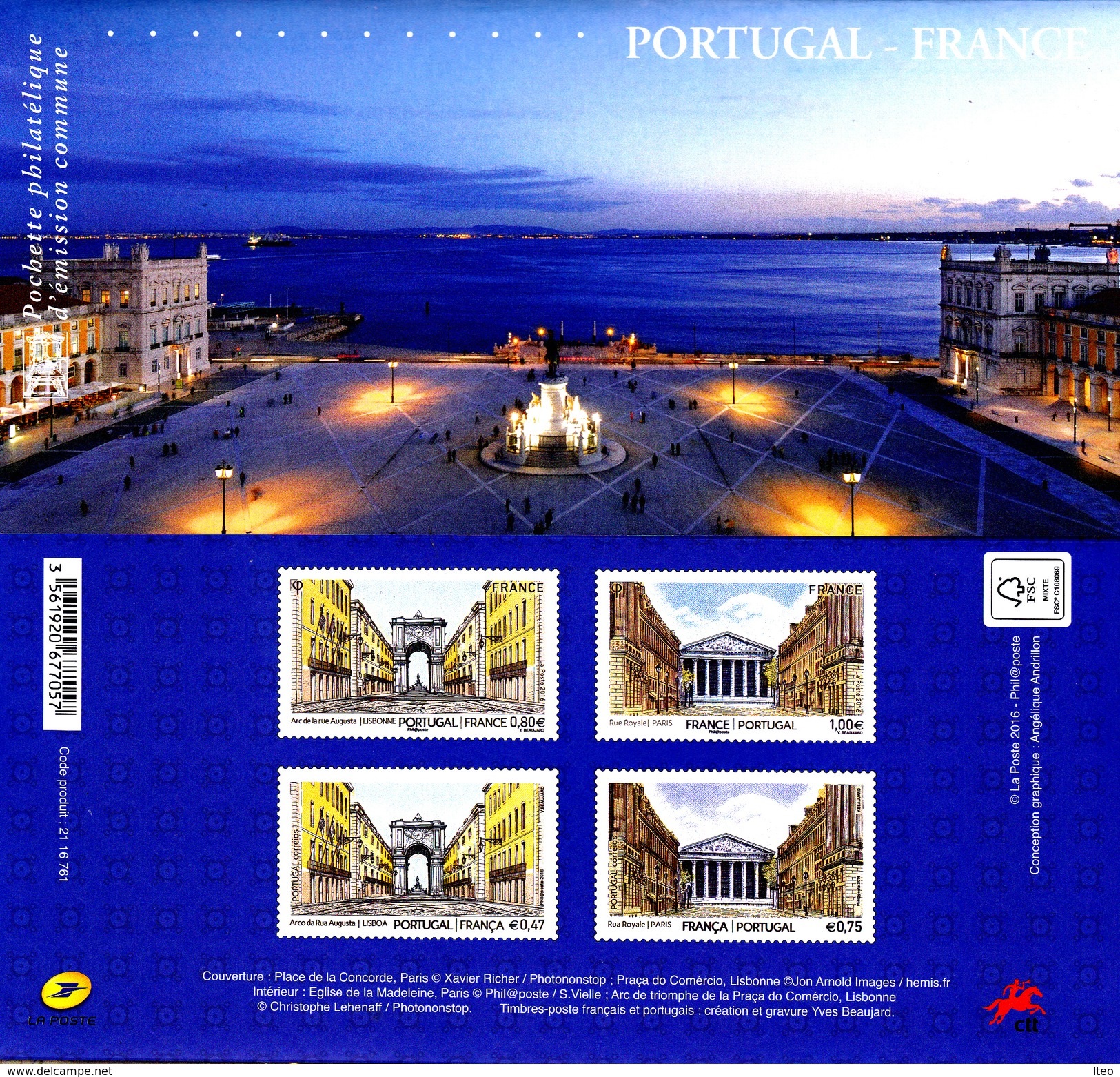 Emission Emission commune France-Portugal