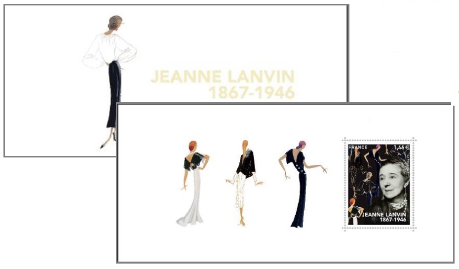 Emission Jeanne Lanvin (1867-1946)