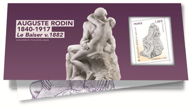 Emission ’Le Baiser’ d’Auguste Rodin