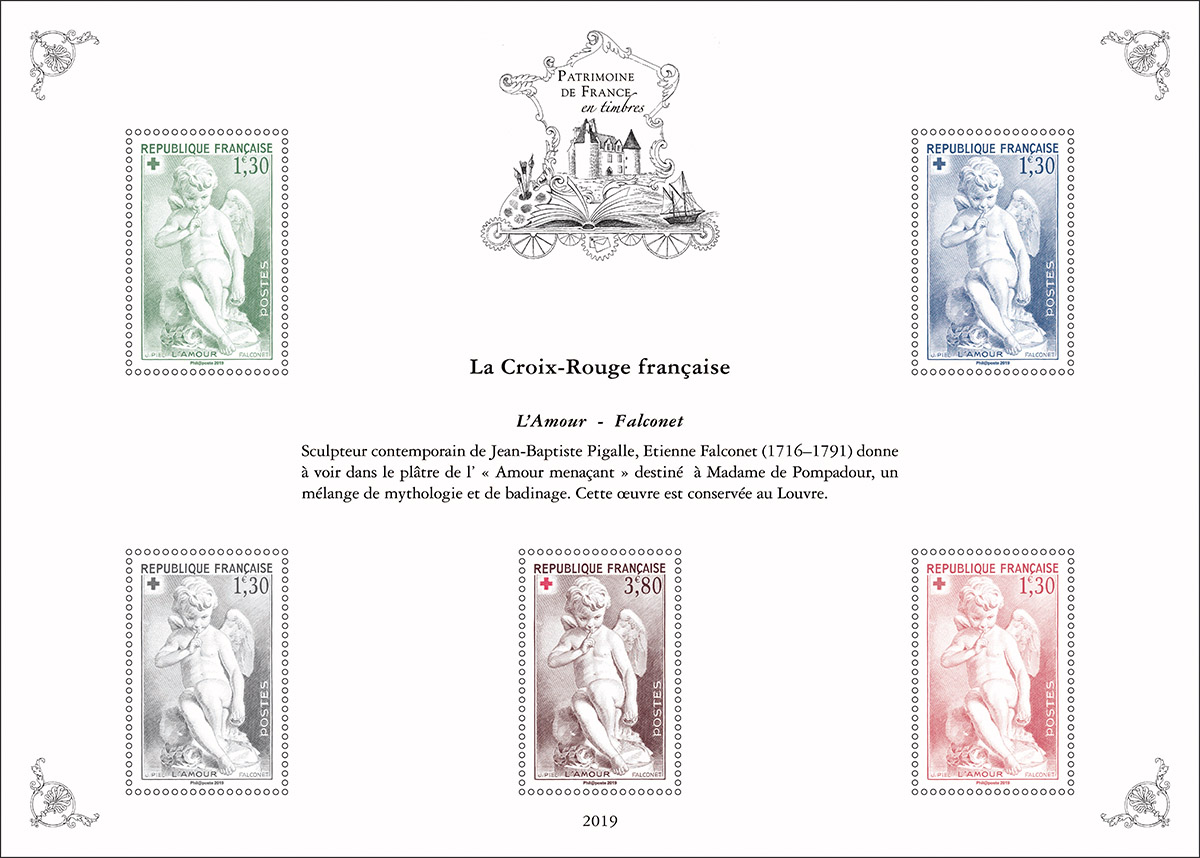 Emission Série ’Patrimoine de France en timbres’