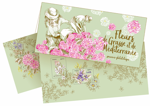 Emission Bloc ’Fleurs de Grasse et de Méditerranée’