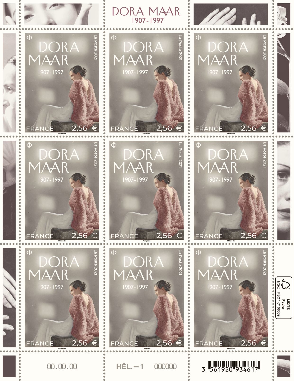 Emission Dora Maar (1907 - 1997)