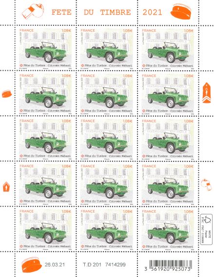 Emission Fête du Timbre 2021