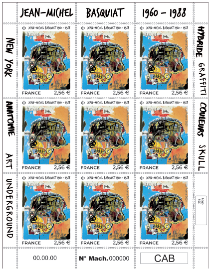 Emission Jean-Michel Basquiat (1960 - 1988)