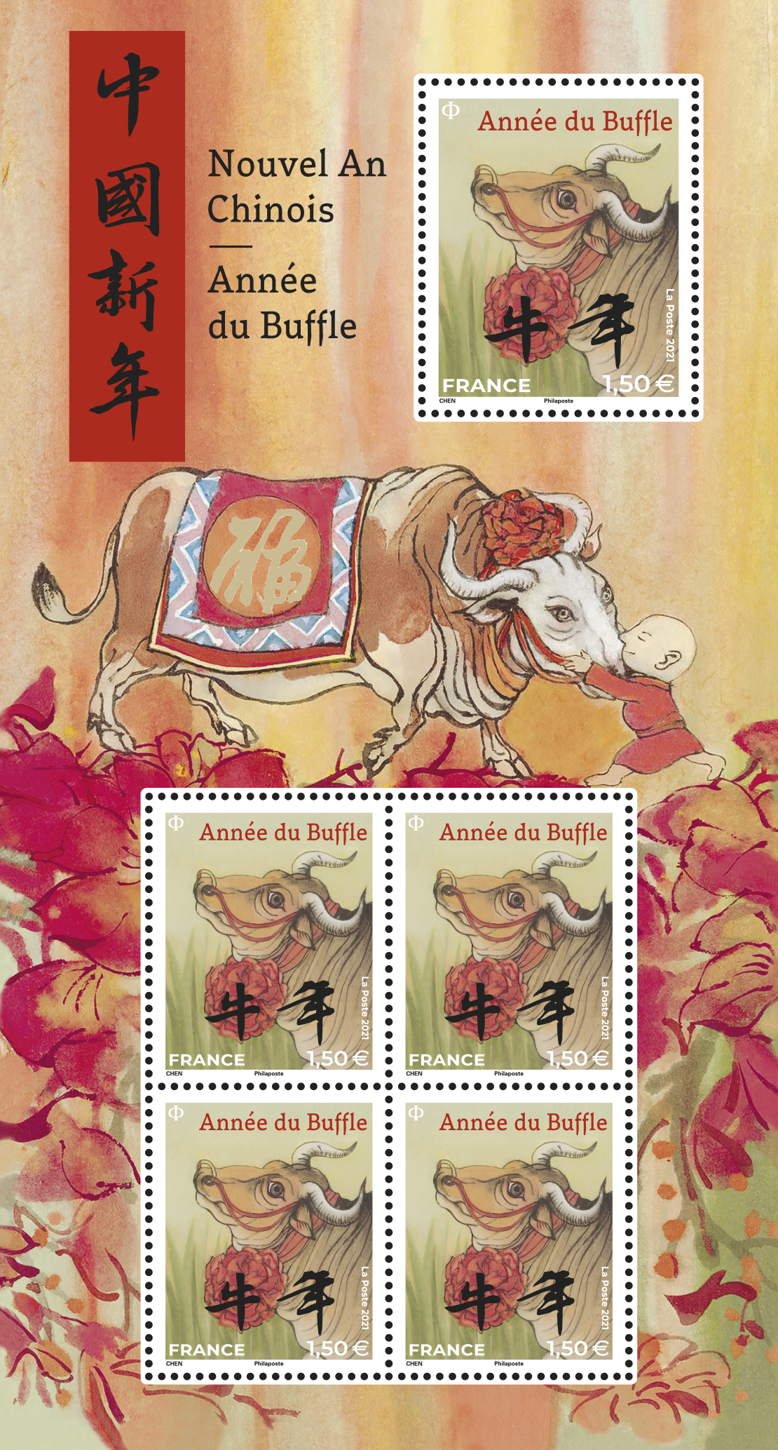 Emission Nouvel an chinois - Année du buffle