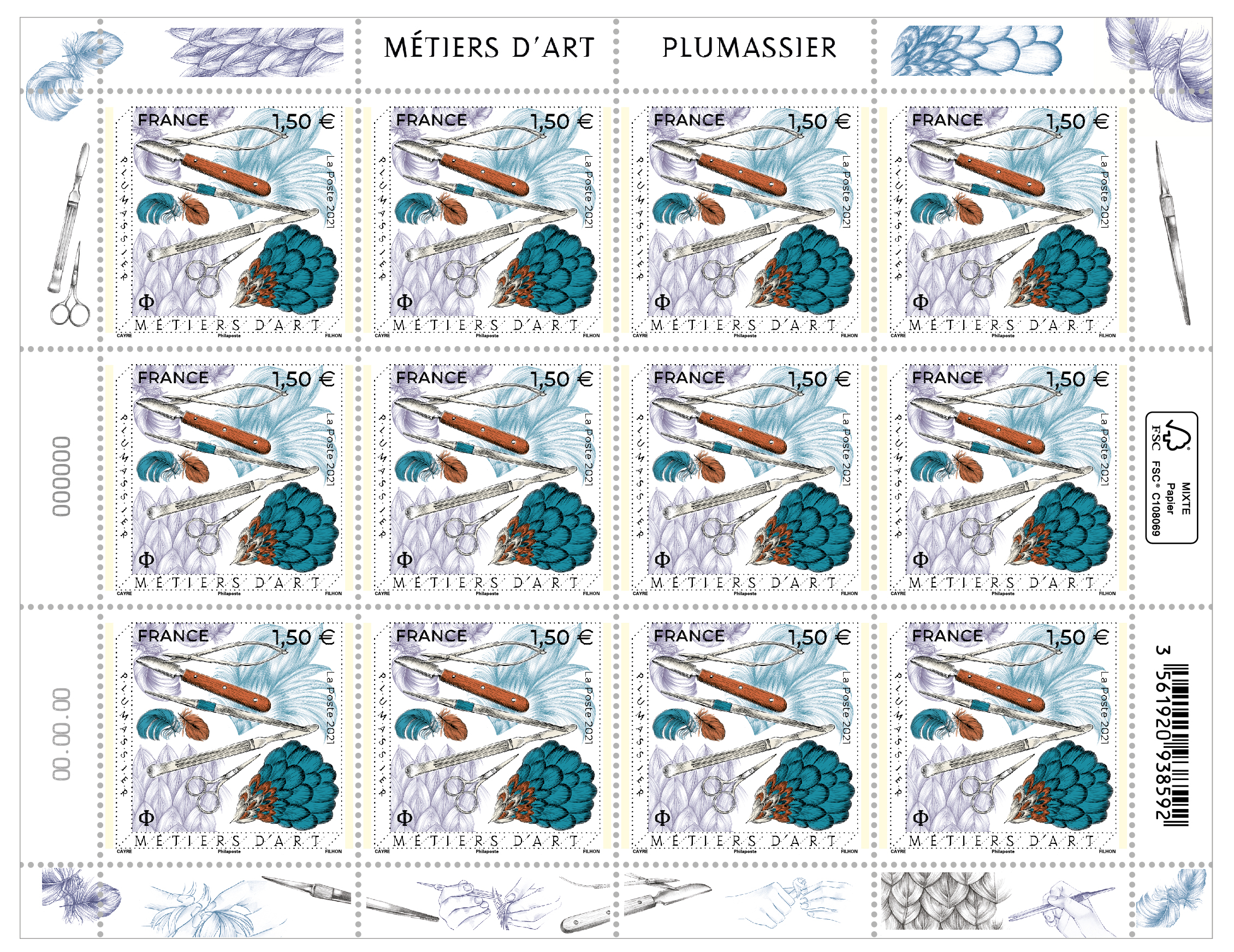 Emission Métier d’art : Plumassier