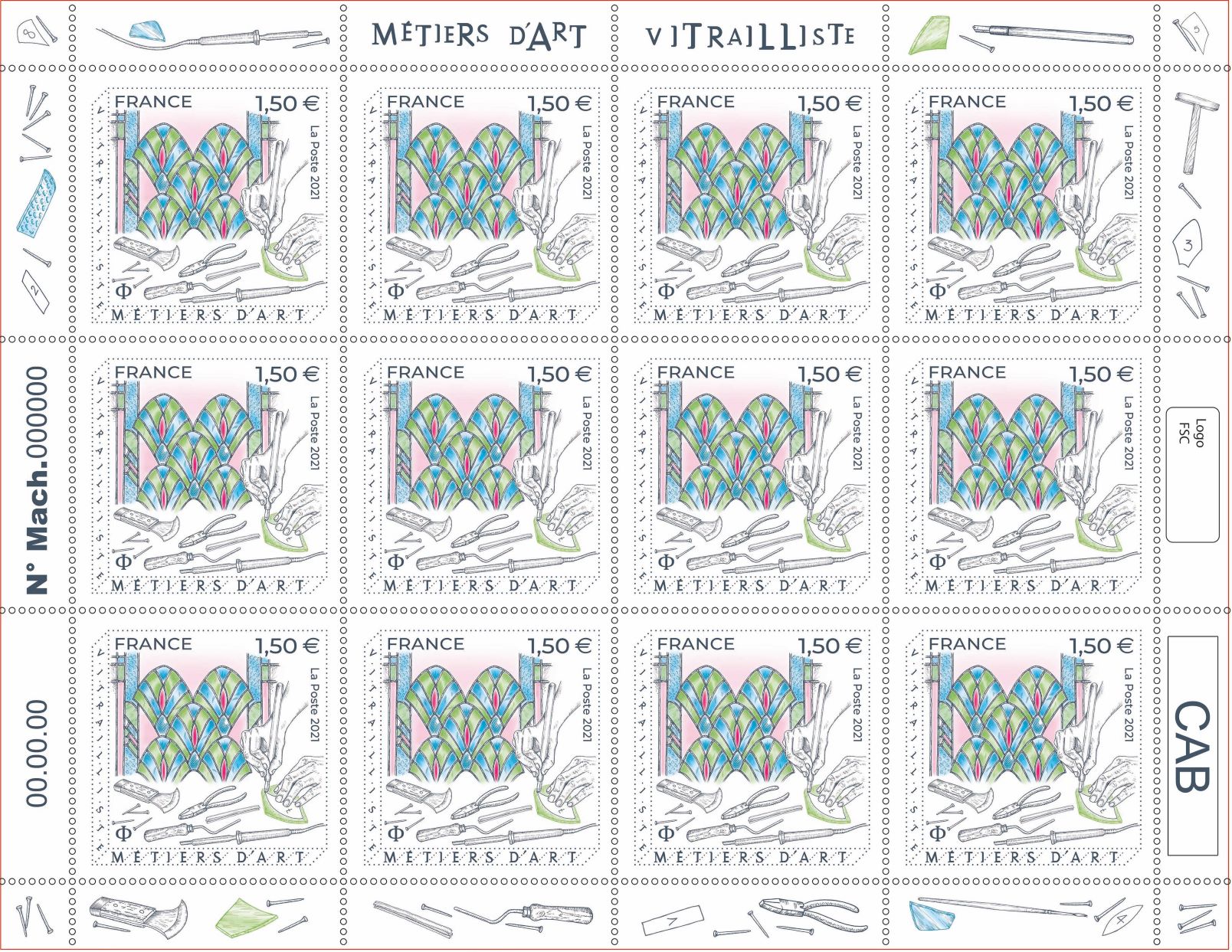 Emission Métiers d’Art - Vitrailliste