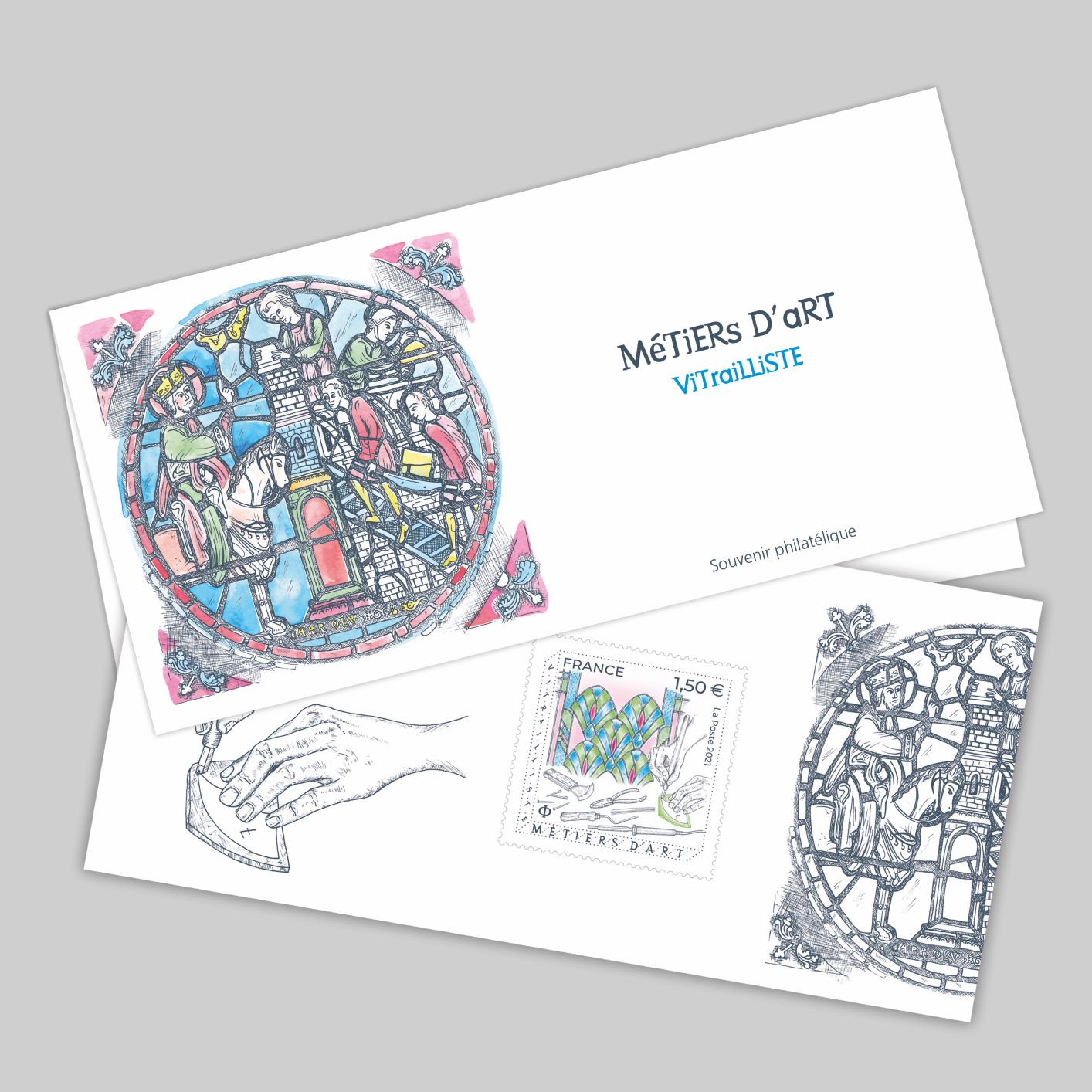 Emission Métiers d’Art - Vitrailliste