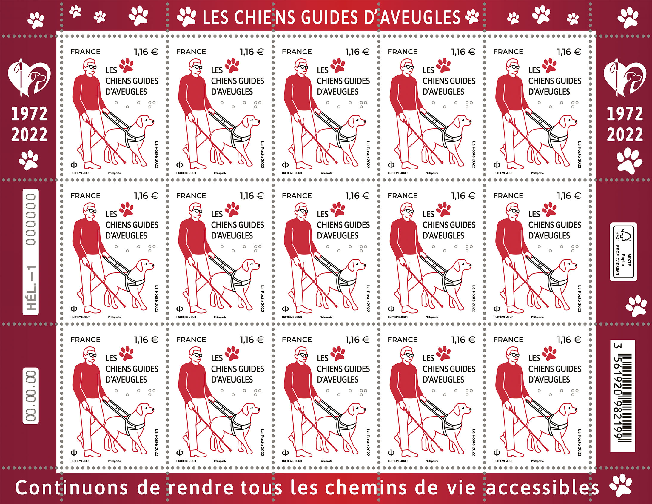 Emission Les chiens guides d’aveugles