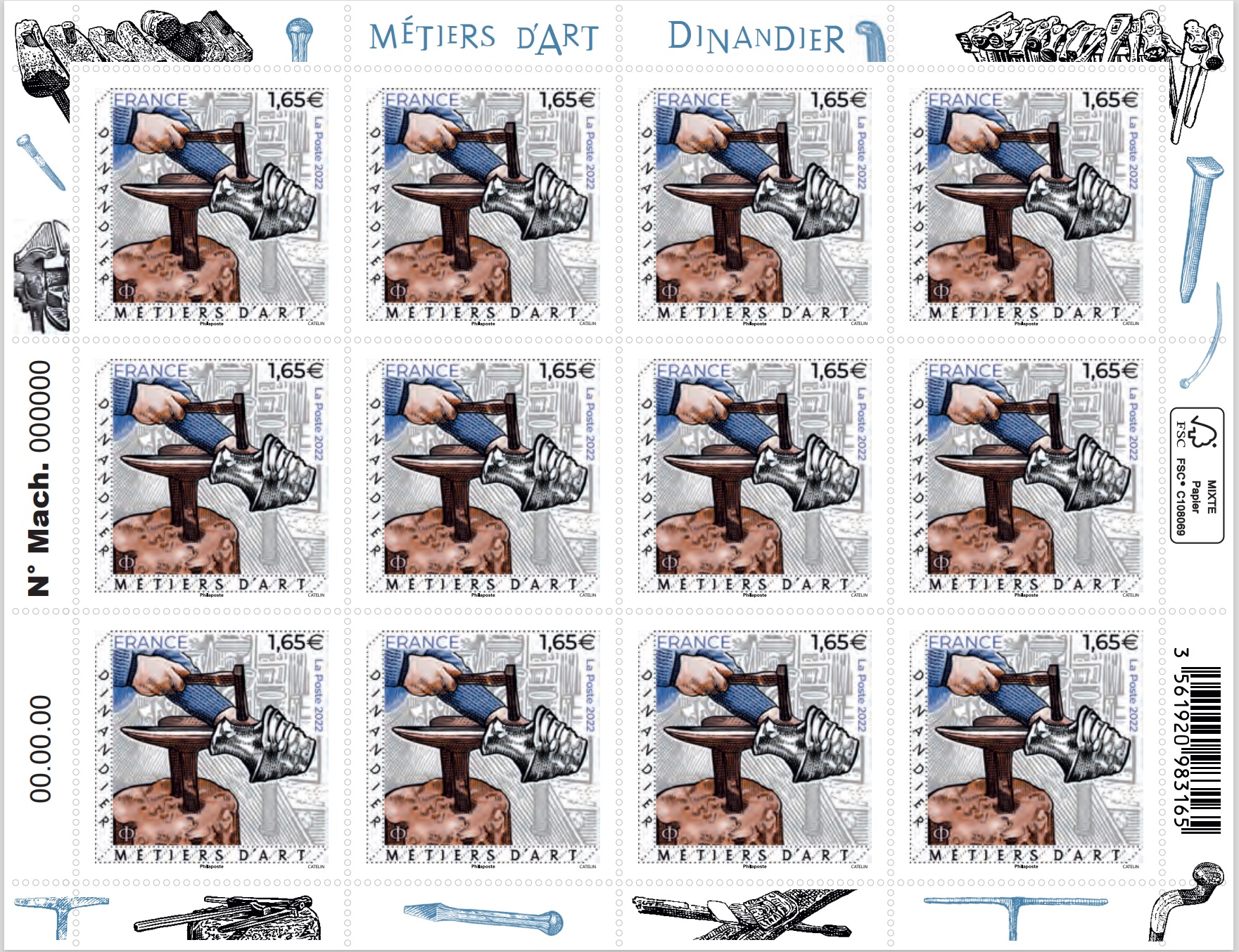 Emission Métiers d’art : Dinandier