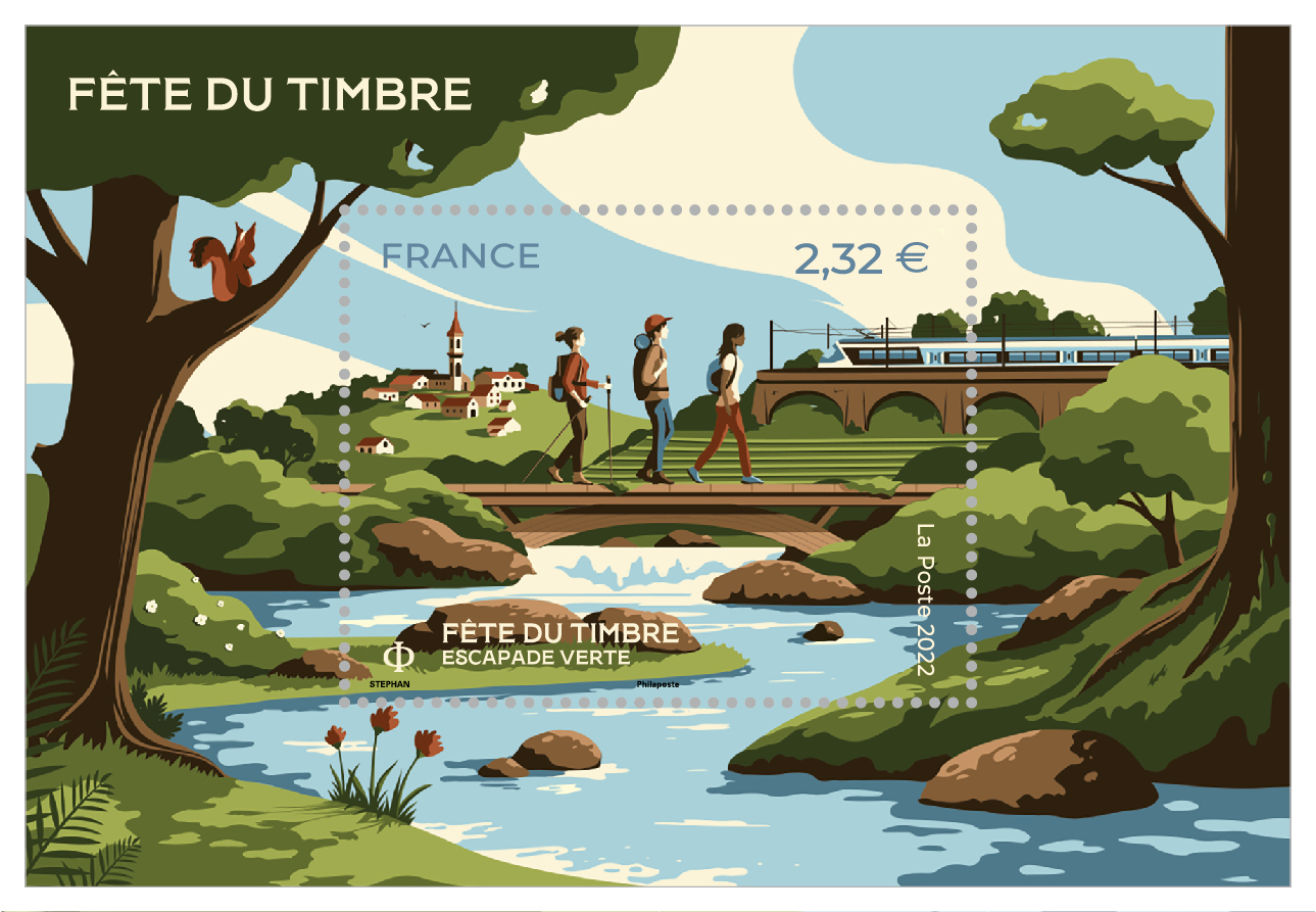 Emission Fête du Timbre 2022