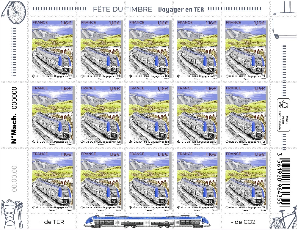 Emission Fête du Timbre 2022