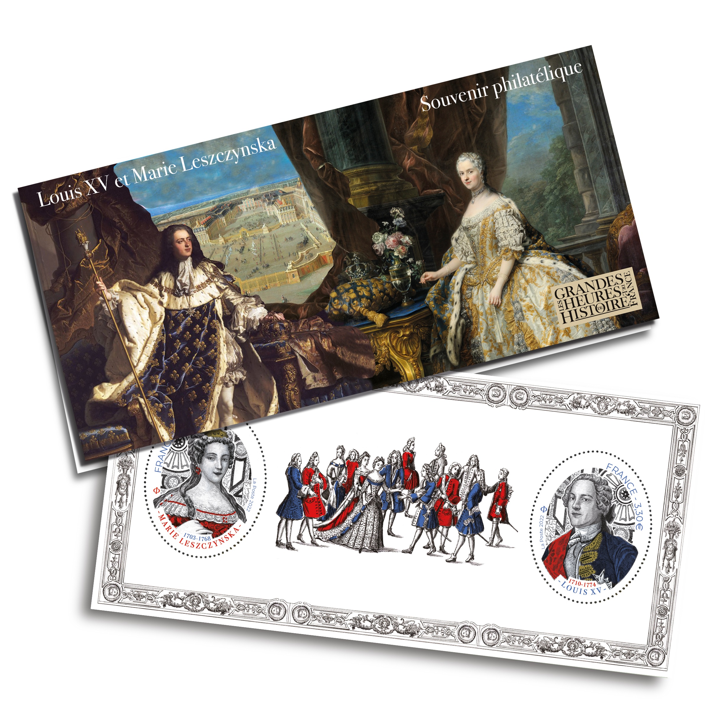 Emission Marie Leszcynska et LouisXV