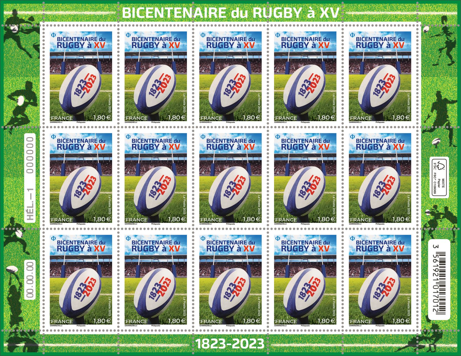 Emission Bicentenaire du rugby à XV