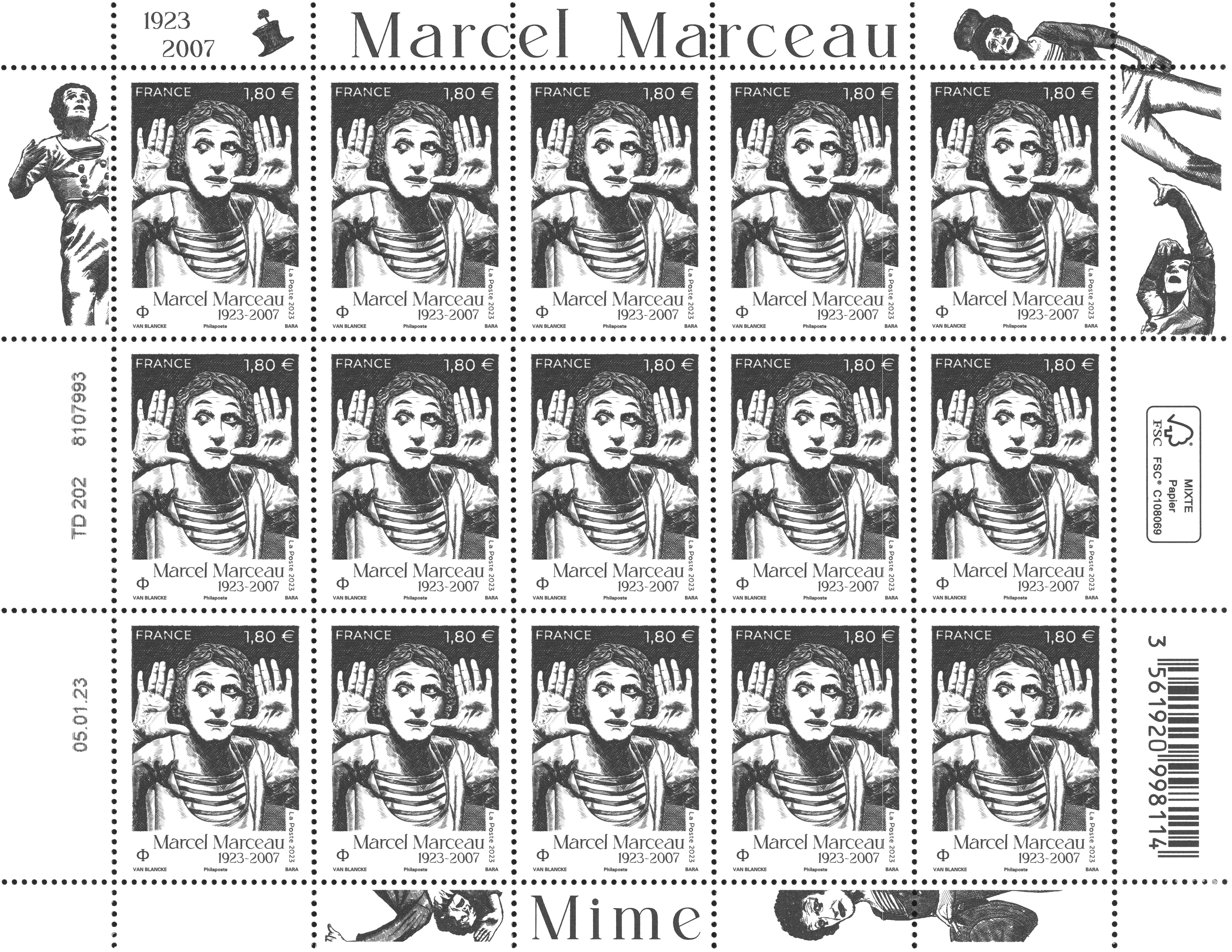 Emission Marcel Marceau (1923- 2007)