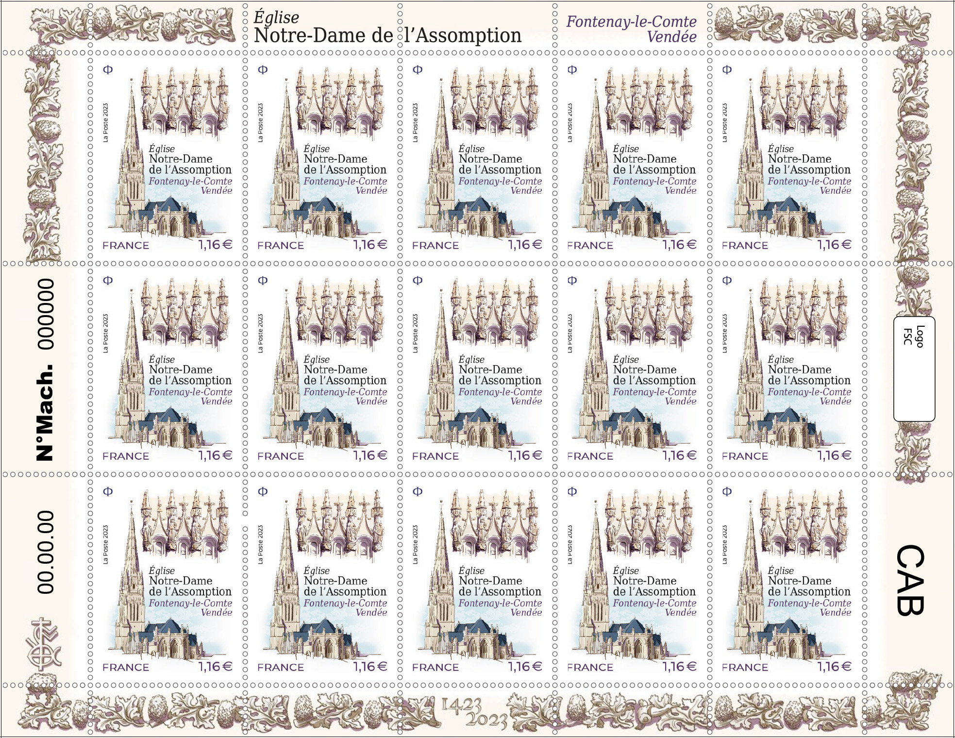 Emission Notre Dame de l’Assomption - Fontenay Le Comte