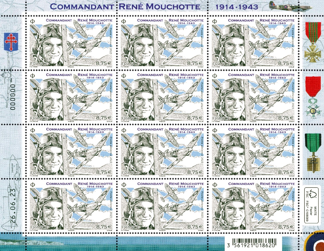 Emission René Mouchotte (1914 - 1943)