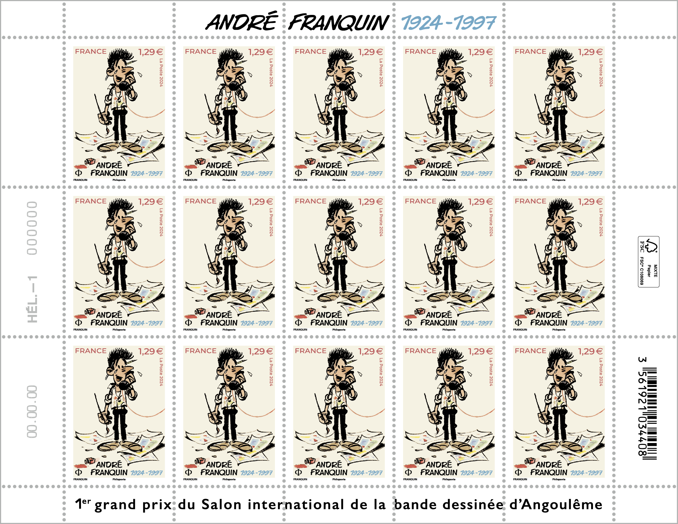 Emission André Franquin (1924 - 1997)