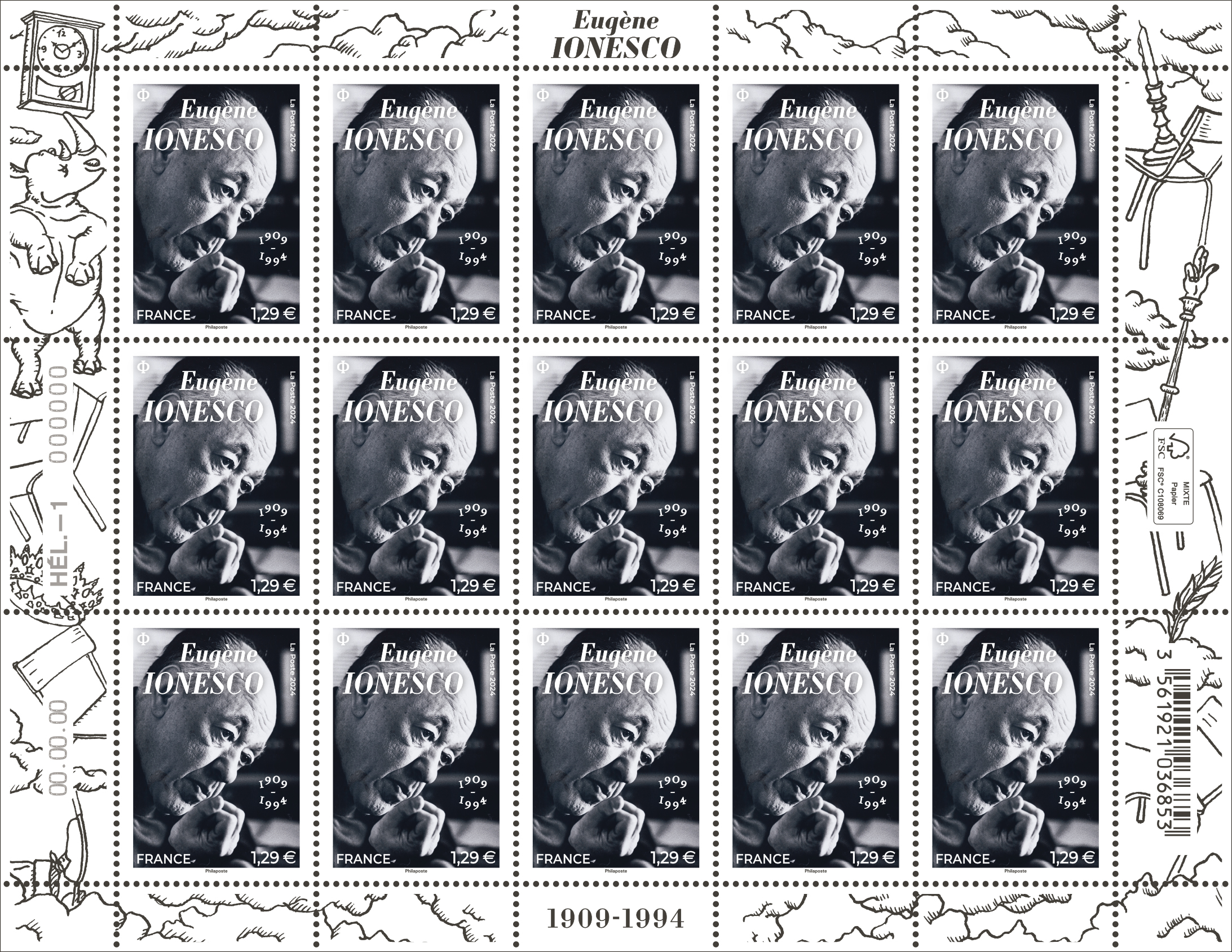 Emission Eugène Ionesco (1909 - 1994)