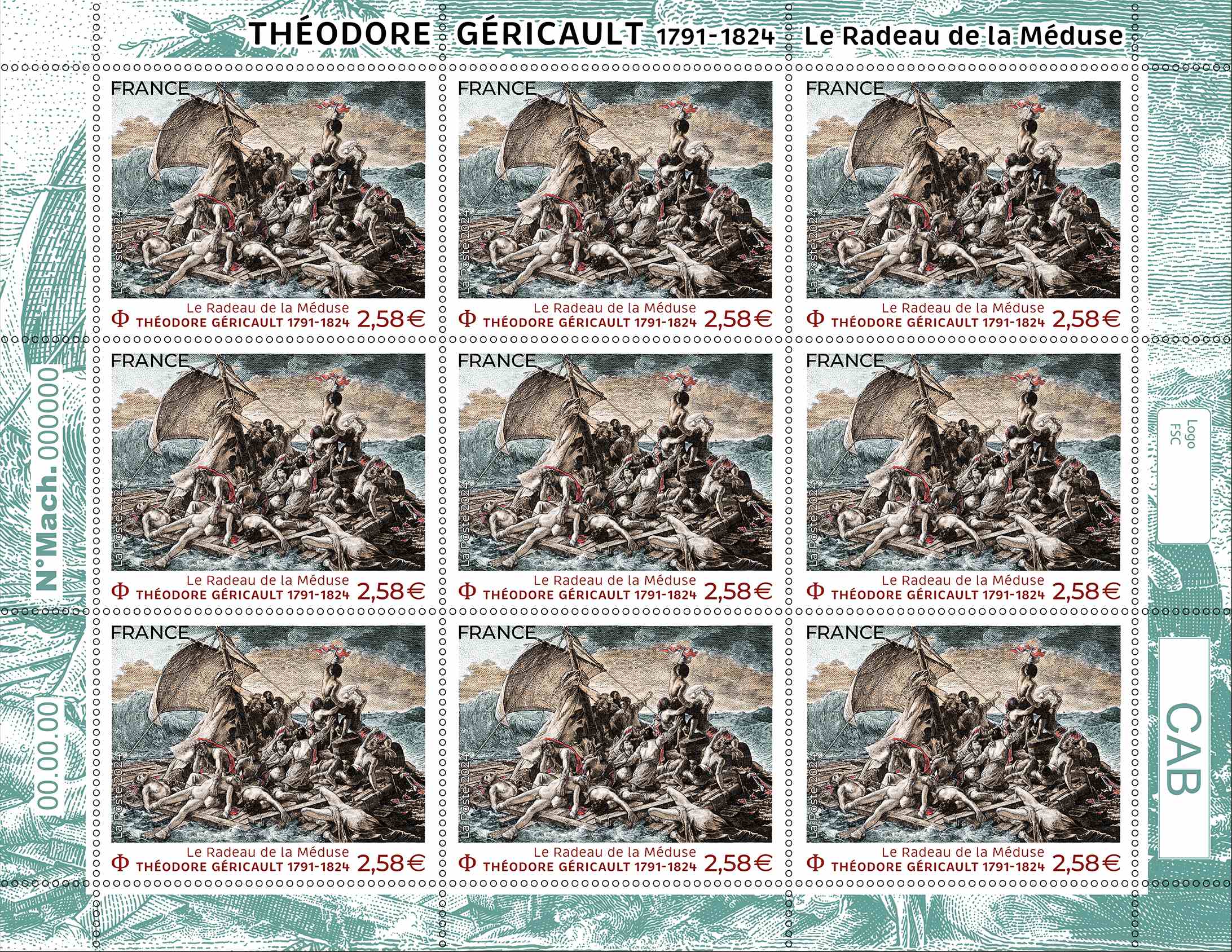 Emission Théodore Géricault : Le radeau de La Méduse