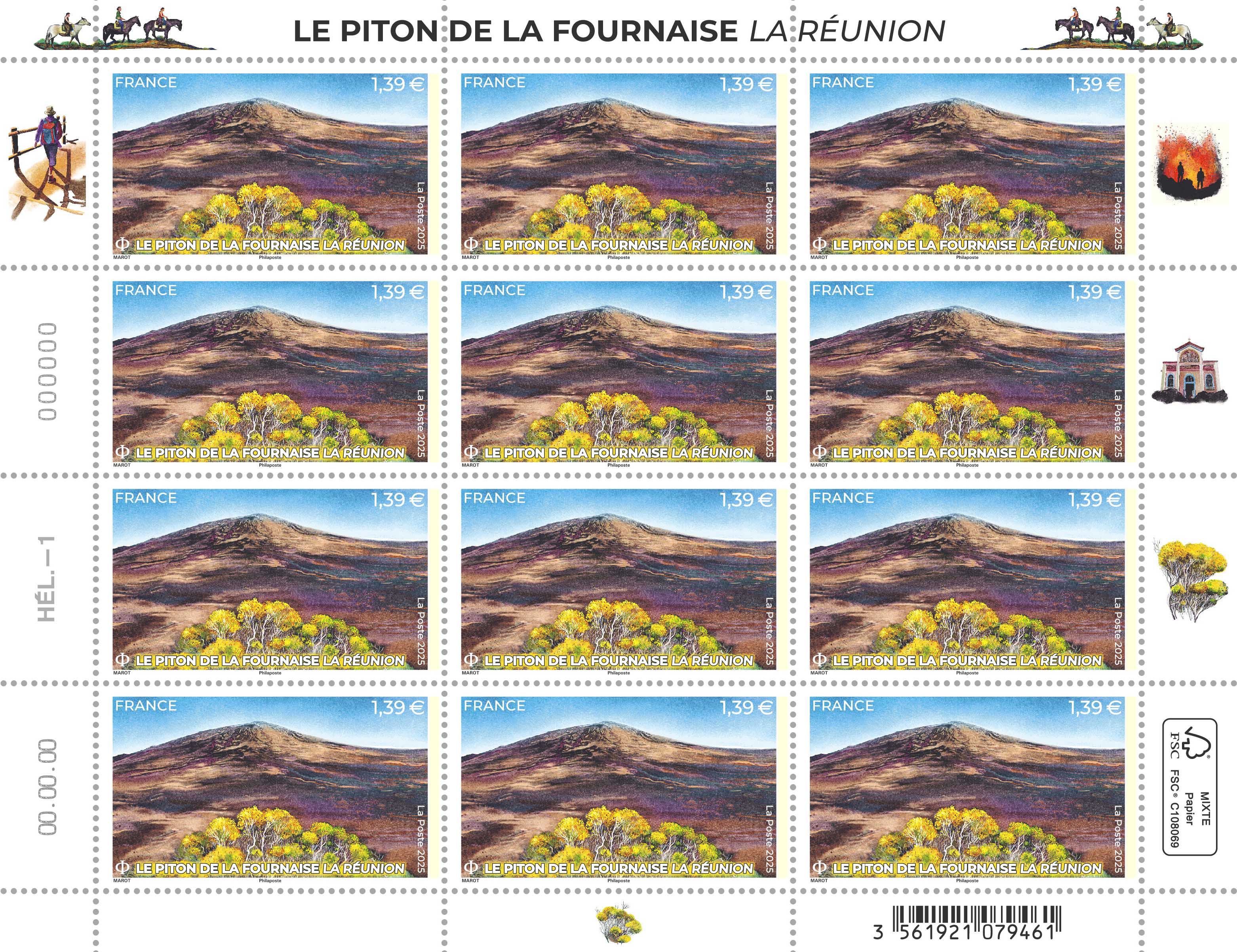 Emission Le Piton de la Fournaise