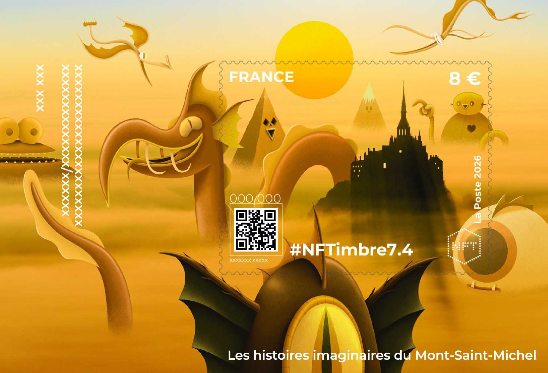 Emission #NFTimbre7 - ’Monuments’