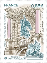 La fontaine Saint Michel