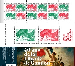 Carnet ’40 ans de la Liberté de Gandon’