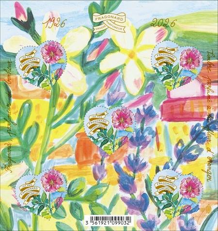 Timbres coeur : Maison Fragonard