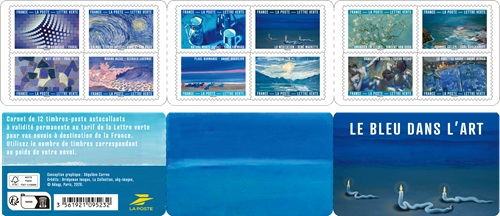 Carnet ’Le Bleu dans l’art’